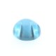 Blau Topas Swiss rund cabochon