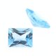 Blau Topas Swiss bag. step cut 4 x 2 mm