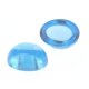 Blau Topas Swiss oval cabochon 6 x 4 mm