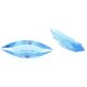 Blau Topas Swiss navette 5 x 2,5 mm