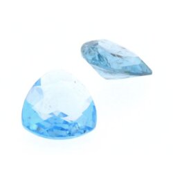 Blau Topas Swiss trillion 7 x 7 mm