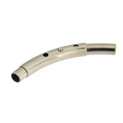 Schiebeschließe gebogen Ø 5,5 + 4,0 mm Edelstahl