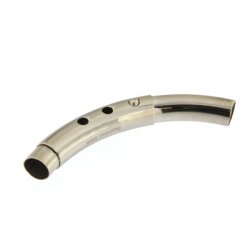 Schiebeschließe gebogen Ø 7,5 + 6,0 mm Edelstahl