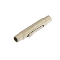 Krokodilschließe Ø 3,0 + 1,8 mm Edelstahl