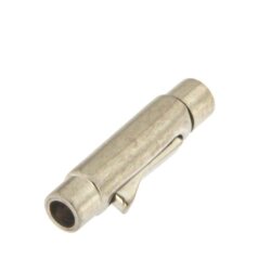 Krokodilschließe Ø 4,0 + 2,3 mm Edelstahl