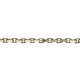 Ankerkette diamantiert 0,8 x 2,5 mm Silber