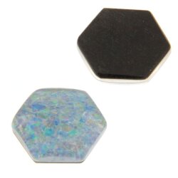 Opal Triplette sechseck 10 x 10 mm