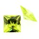 Zirk. apple carre princess cut 4 x 4 mm