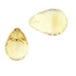 Citrin pampel angebohrt 6 x 4 mm