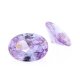 Zirkonia lavender oval 6 x 4 mm