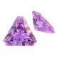 Zirk. lavender dreieck cut corner 5 x 5 mm