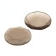 Rauchquarz cabochon facettiert Ø 16,0 mm
