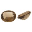 Rauchquarz oval 6 x 4 mm