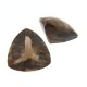Rauchquarz trillion 6 x 6 mm