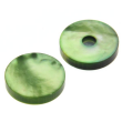 Perlmutt grün Platte Ø 14,0 mm