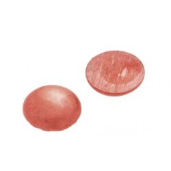 Perlmutt rosa rund cabochon