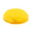 Bernstein gelb oval 10 x 8 mm