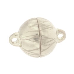 M. Schließe kugel Grass Ø 10,0 mm Silber