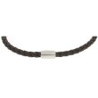 Lederkette braun Ø 3,0 mm 45 cm