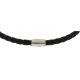 Lederkette schwarz Ø 8,0 mm 45 cm