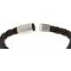 Lederkette schwarz Ø 8,0 mm 45 cm