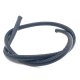 Lederband genäht schwarz Ø 5,0 mm