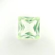 Synth. Chrysolith carre princess cut 8 x 8 mm