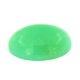 Cabochon oval 8 x 6 mm Chrysopras