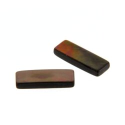 Perlm. schwarz baguette 8,8 x 3,1 mm