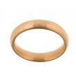 Ring 4,0 mm Rosegold plattiert Edelstahl