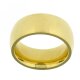 Ring 10,0 mm Gelbgold plattiert Gr. 63 Edelstahl