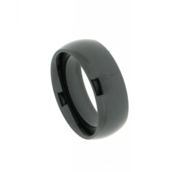 Ring schwarz Gr. 65 Keramik
