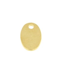 Platine oval 13,5 x 10 mm