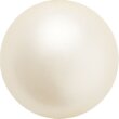Imit. Perle rund ugb. Ø 6,0 mm weiß