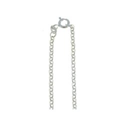 Collier Erbskette 2,5 mm 50 cm Silber