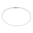 Collier Omega Ø 2,0 mm 42 cm Edelstahl