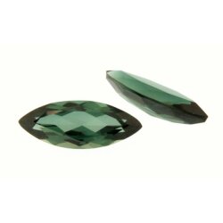 Turmalin grün navette 5 x 2,5 mm