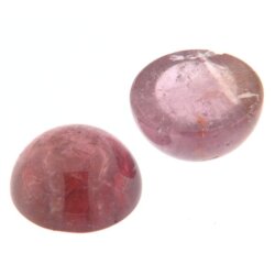 Turmalin rosa rund cabochon