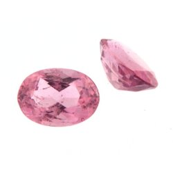 Turmalin rosa oval 7 x 5 mm