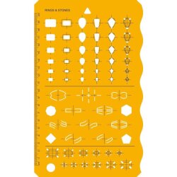 Design Schablone Ringe & Steine 5015