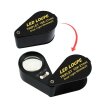 Lupe mit Ring-LED & UV 10x