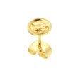 Ohrstecker Engel 585/- gelb