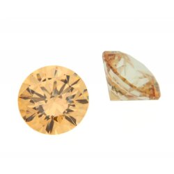 Zirkonia fancy yellow Ø 1,3 mm