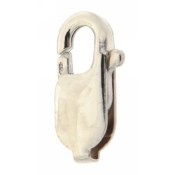 Karabiner Pressung flach Öse quer 13,0 mm Edelstahl