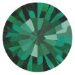 Simili foliert smaragd Ø 2,3 - 2,4 mm