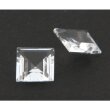 Bergkristall carre step cut 11 x 11 mm