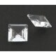 Bergkristall carre step cut 11 x 11 mm