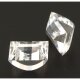 Bergkristall baguette paramount cut 18 x 13 mm