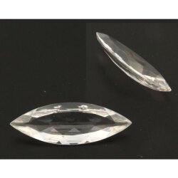 Bergkristall navette 5 x 2,5 mm