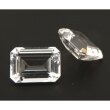 Bergkristall achteck step cut 10 x 8 mm